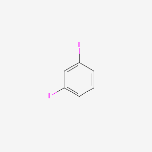 Chemical structure of 1,3-Diiodobenzene