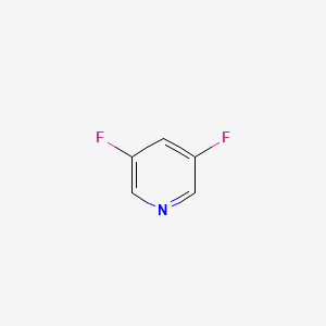 Chemical structure of 3,5-Difluoropyridine