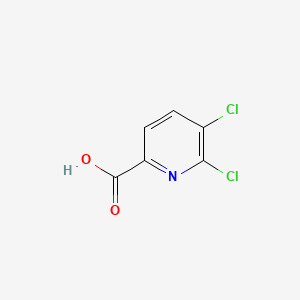 Chemical structure of 5,6-Dichloropicolinic acid