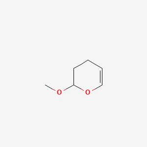 Chemical structure of 3,4-Dihydro-2-methoxy-2H-pyran