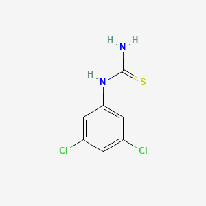 Chemical structure of 1-(3,5-Dichlorophenyl)-2-thiourea
