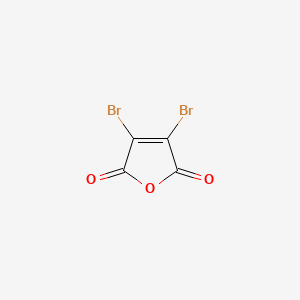 Chemical structure of 3,4-Dibromofuran-2,5-dione
