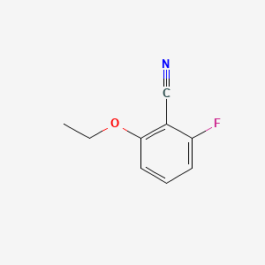 Chemical structure of 2-Ethoxy-6-fluorobenzonitrile