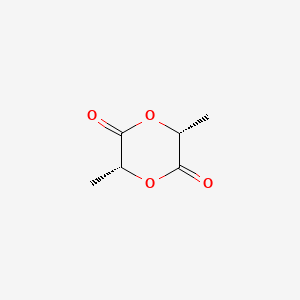 Chemical structure of D(+)-LACTIDE
