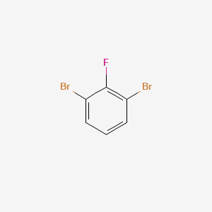Chemical structure of 1,3-Dibromo-2-fluorobenzene
