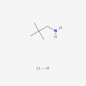 Chemical structure of 2,2-Dimethylpropan-1-amine hydrochloride