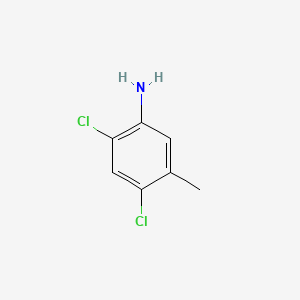 Chemical structure of 2,4-Dichloro-5-methylaniline
