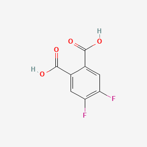 Chemical structure of 4,5-Difluorophthalic acid
