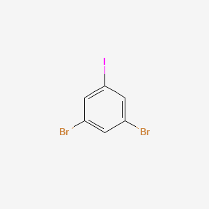 Chemical structure of 1,3-Dibromo-5-iodobenzene