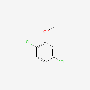 Chemical structure of 1,4-Dichloro-2-methoxybenzene