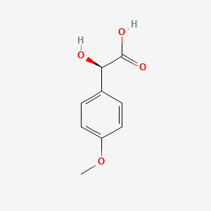 Chemical structure of D-4-Methoxymandelic acid
