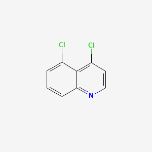 Chemical structure of 4,5-Dichloroquinoline