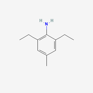 Chemical structure of 2,6-Diethyl-4-methylaniline