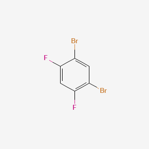 Chemical structure of 1,5-Dibromo-2,4-difluorobenzene