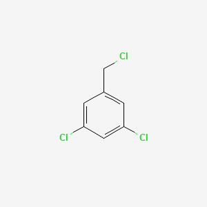 Chemical structure of 1,3-Dichloro-5-(chloromethyl)benzene