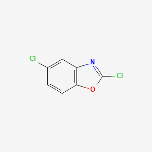 Chemical structure of 2,5-Dichlorobenzooxazole