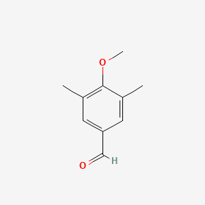 Chemical structure of 3,5-Dimethyl-4-methoxybenzaldehyde