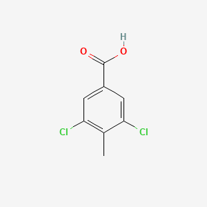 Chemical structure of 3,5-Dichloro-4-methylbenzoic acid