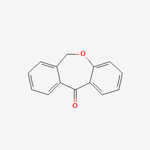 Chemical structure of Dibenzo[b,e]oxepin-11(6H)-one