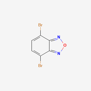 Chemical structure of 4,7-Dibromobenzo[c][1,2,5]oxadiazole