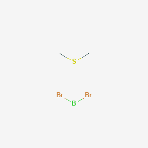Chemical structure of Dibromoborane dimethyl sulfide complex solution