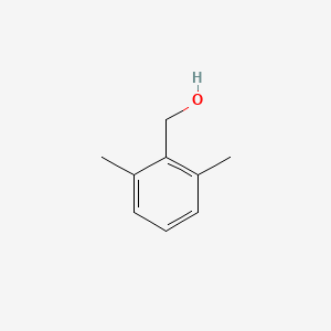 Chemical structure of 2,6-Dimethylbenzyl alcohol