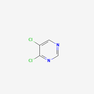 Chemical structure of 4,5-Dichloropyrimidine