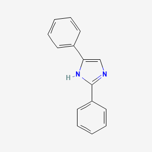 Chemical structure of 2,4-Diphenylimidazole