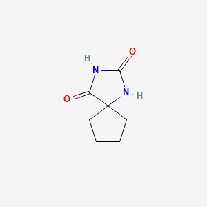 Chemical structure of 1,3-Diazaspiro[4.4]nonane-2,4-dione