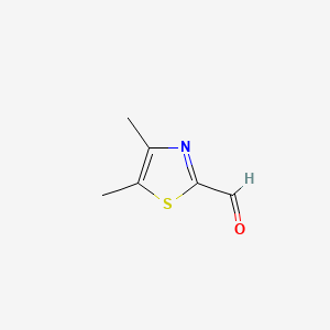 Chemical structure of 4,5-Dimethylthiazole-2-carbaldehyde