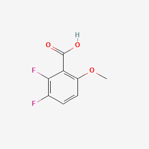 Chemical structure of 2,3-Difluoro-6-methoxybenzoic acid