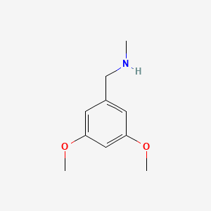 Chemical structure of (3,5-Dimethoxybenzyl)methylamine