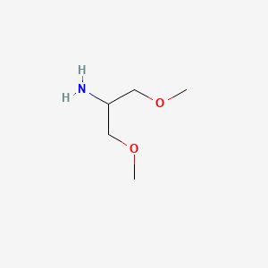 Chemical structure of 1,3-Dimethoxypropan-2-amine