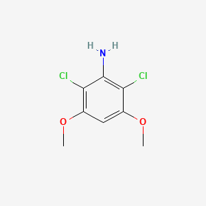 Chemical structure of 2,6-Dichloro-3,5-dimethoxyaniline