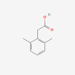 Chemical structure of 2-(2,6-Dimethylphenyl)acetic acid