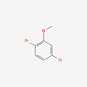 Chemical structure of 2,5-Dibromoanisole