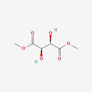 Chemical structure of Dimethyl L-(+)-Tartrate
