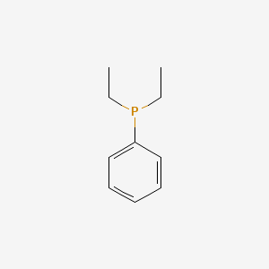 Chemical structure of Diethylphenylphosphine
