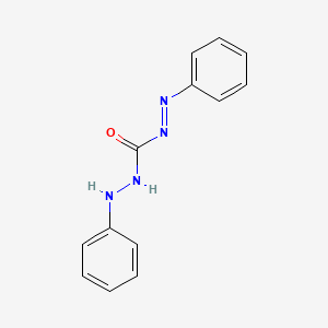 Chemical structure of 1,5-Diphenylcarbazone
