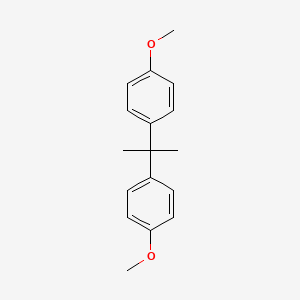 Chemical structure of Dimethyl-bisphenol A