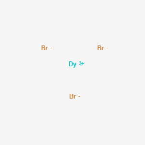 Chemical structure of Dysprosium bromide