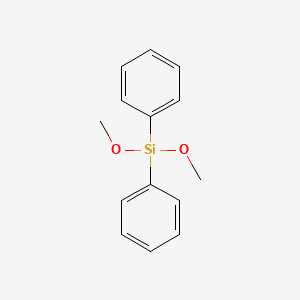Chemical structure of Dimethoxydiphenylsilane