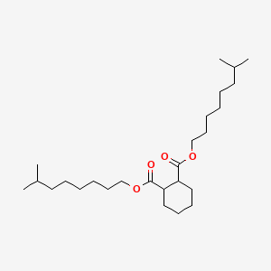 Chemical structure of Diisononyl cyclohexane-1,2-dicarboxylate