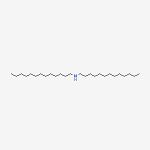 Chemical structure of Ditridecylamine