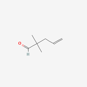 Chemical structure of 2,2-Dimethyl-4-pentenal