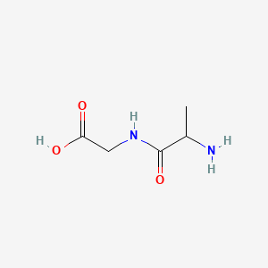 Chemical structure of Alanylglycine