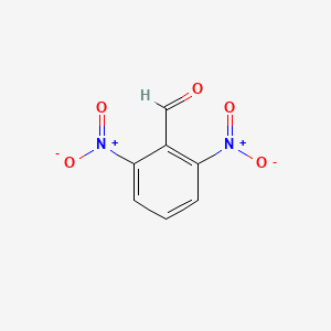 Chemical structure of 2,6-Dinitrobenzaldehyde