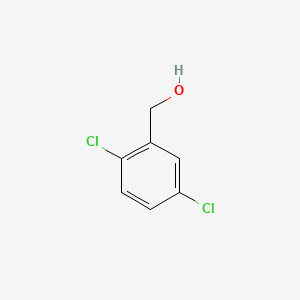 Chemical structure of 2,5-Dichlorobenzyl alcohol