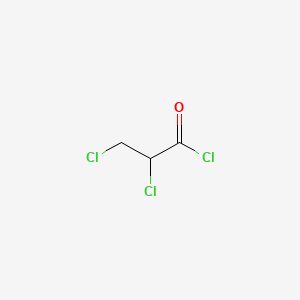 Chemical structure of 2,3-Dichloropropionyl Chloride