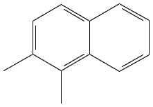 Chemical structure of Dimethylnaphthalene